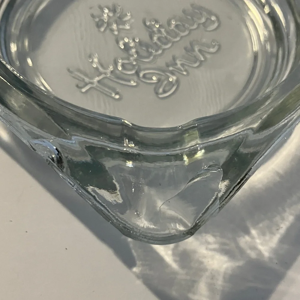 Vintage Holiday Inn‎ Clear Glass Ashtray